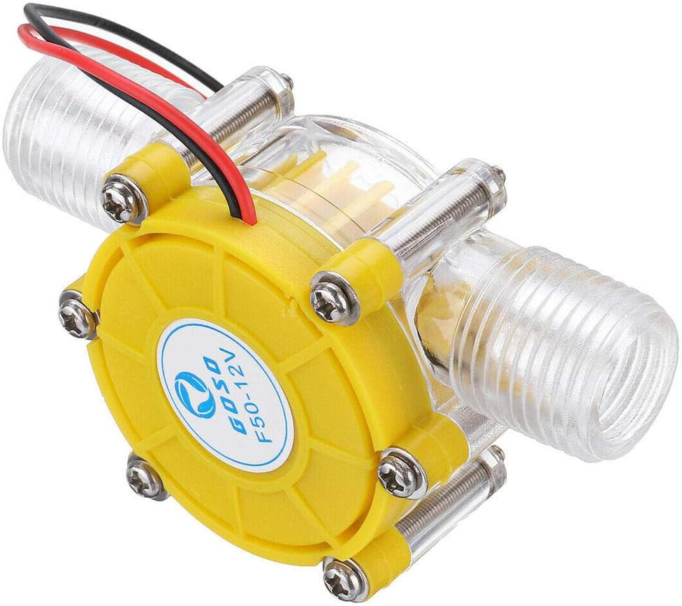 Hydroelectric Micro Hydro Generator 1/2 Inch Portable Water Flow Generator Charg