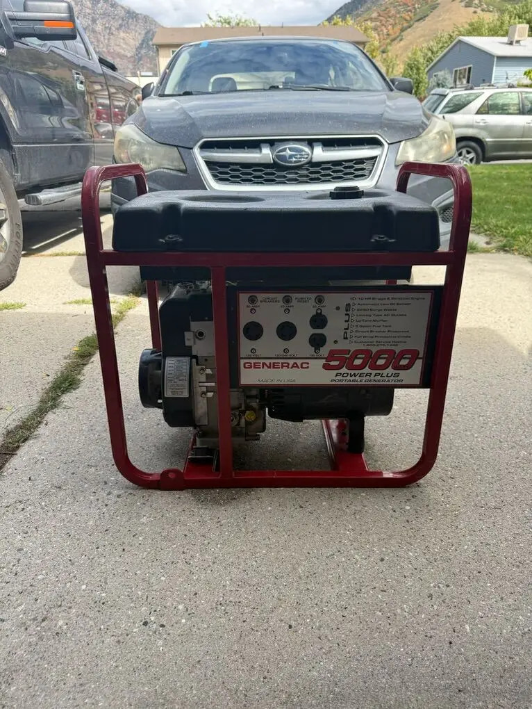 Generator 220vol And 110vol GENERAC 5000 Power Plu