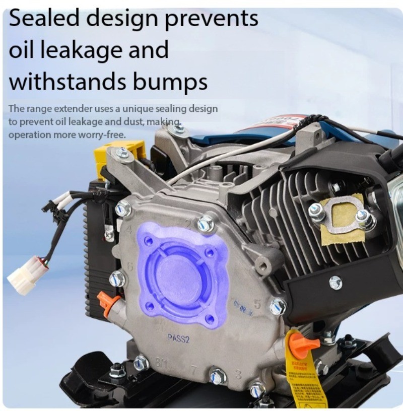 Electric Vehicle Range Extender Generator / Three-Wheel Range Extender
