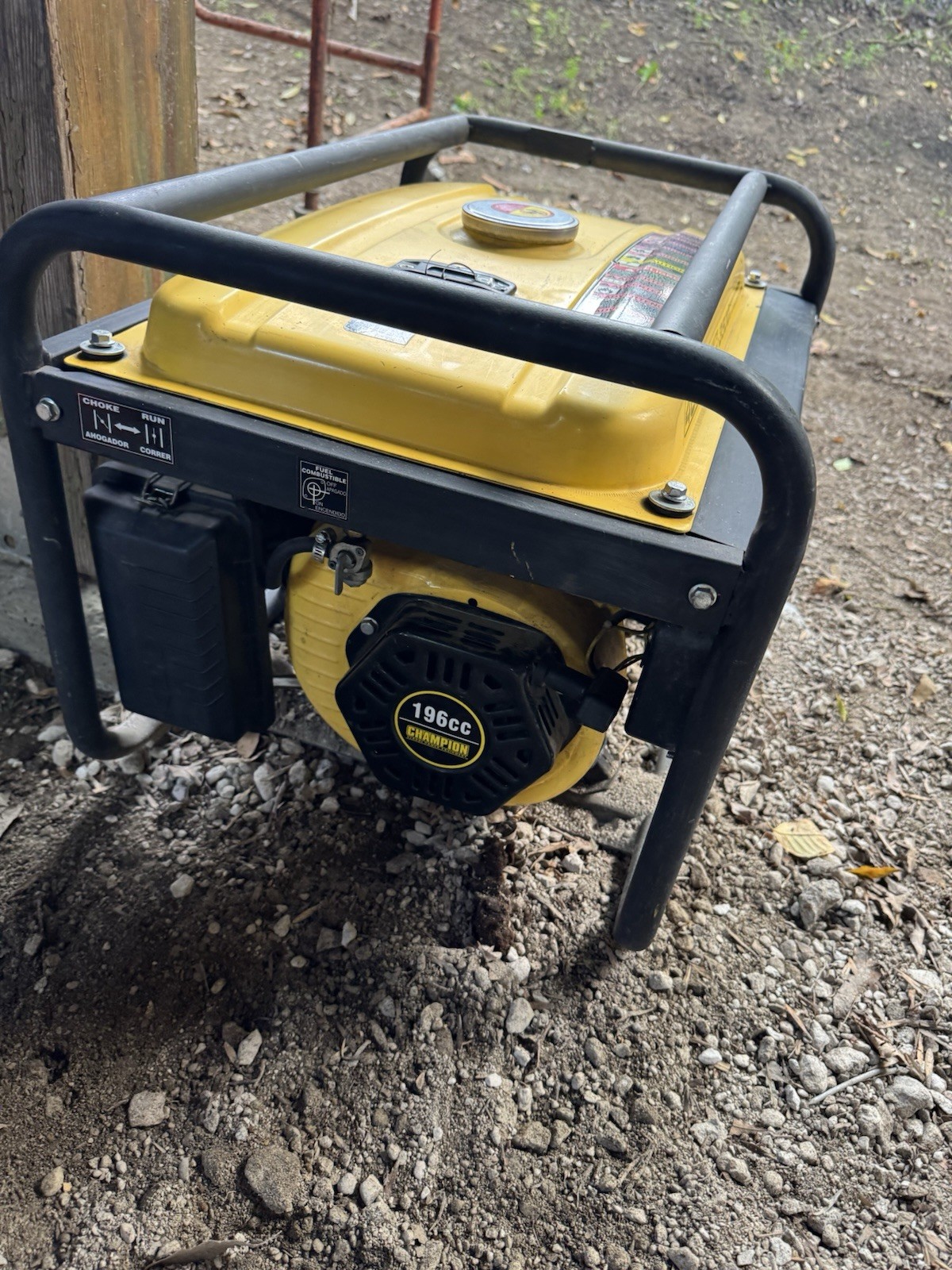 3500 Vatios Generator Used