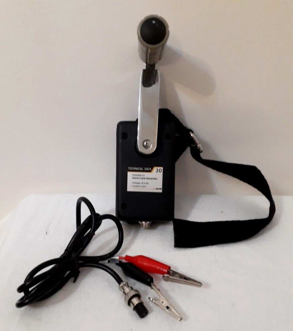 Technical Data 30w 15v 0-3A Hand Crank Emergency Generator New In Box