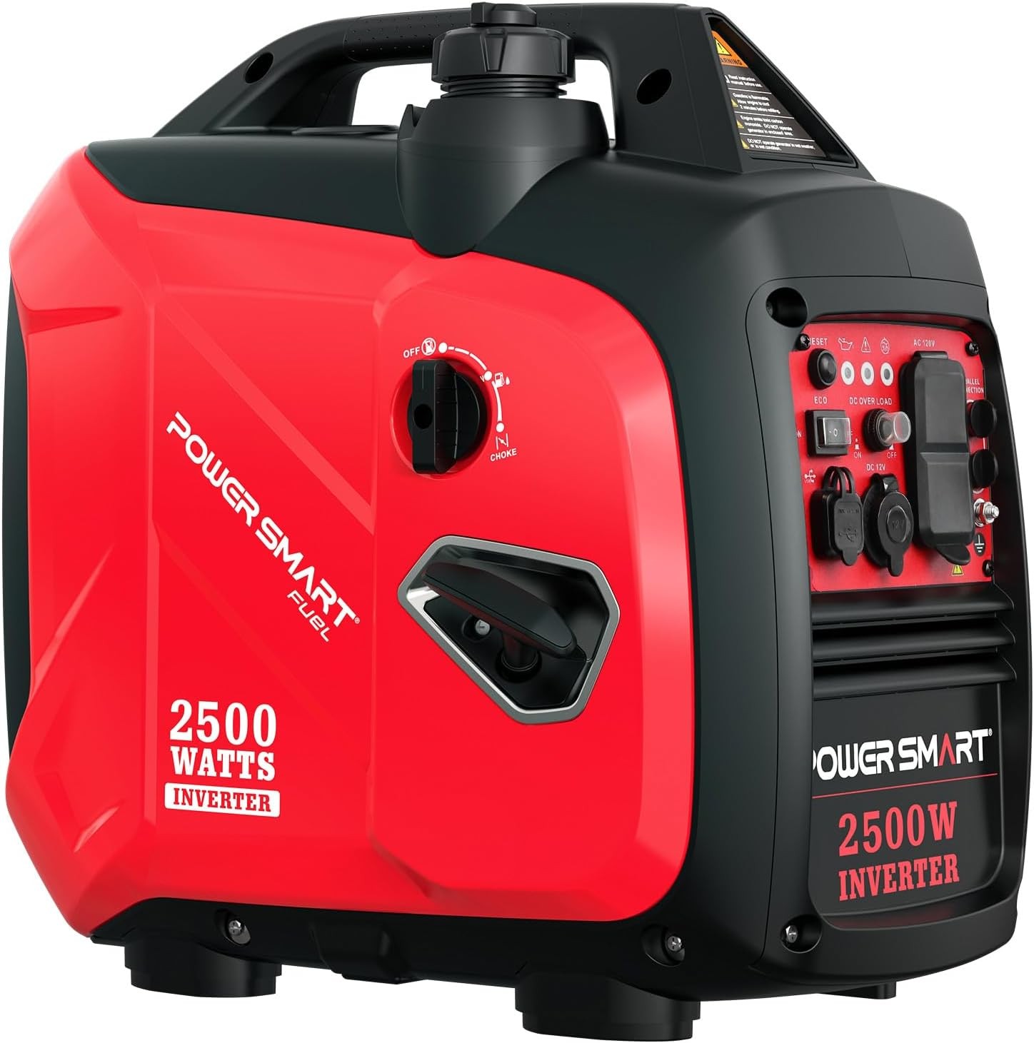 2500 Watt Portable Inverter Generator 80cc Gas Powered Engine Quiet for Camping