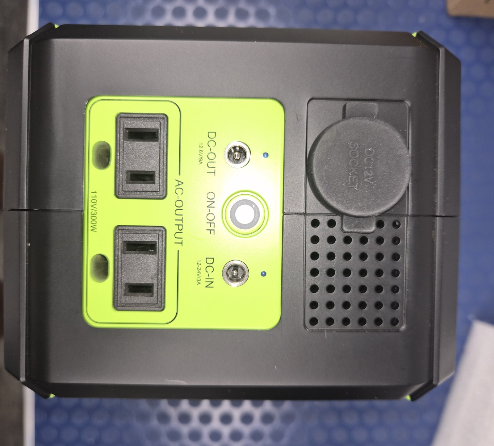 YKPOWER YP-300W Portable Power Generator 300W 296Wh LED Light USB AC Output