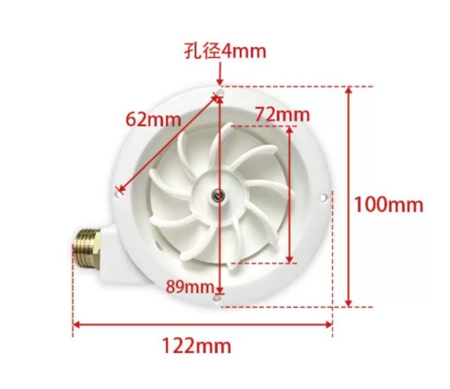 Portable Household Small Outdoor Hydraulic Generator Turbine Permanent