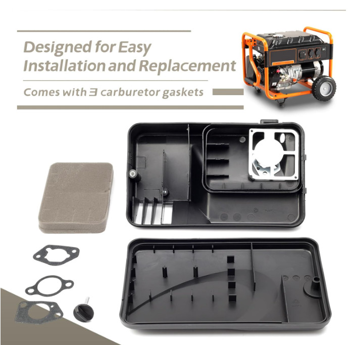 Air Filter Box Assembly for Generac GP5000 GP6500 GP8000E XT8000E RS8000E