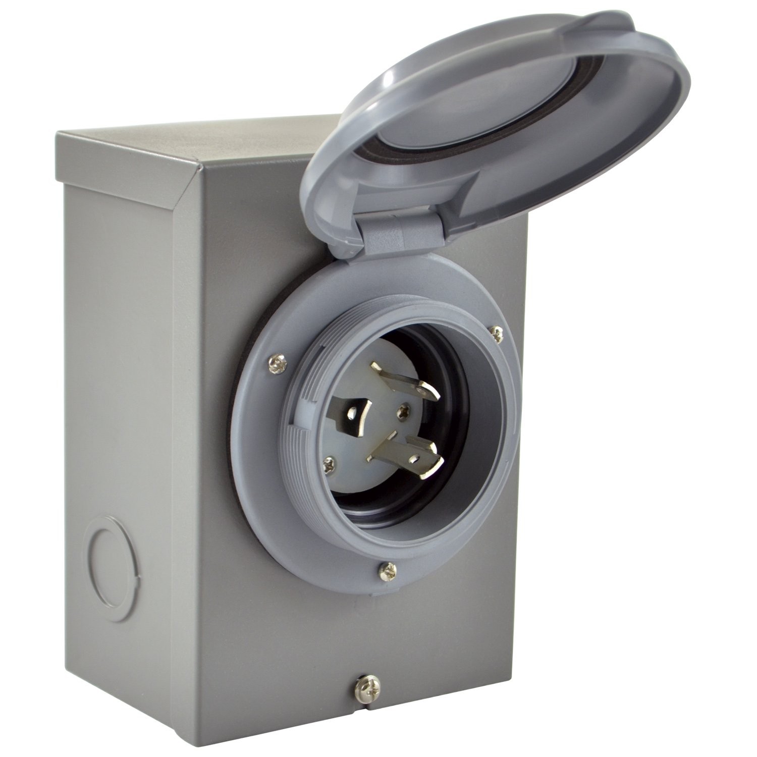 Conntek 30 Amps 125 Volts L5-30 Power Inlet 80571-Gybx