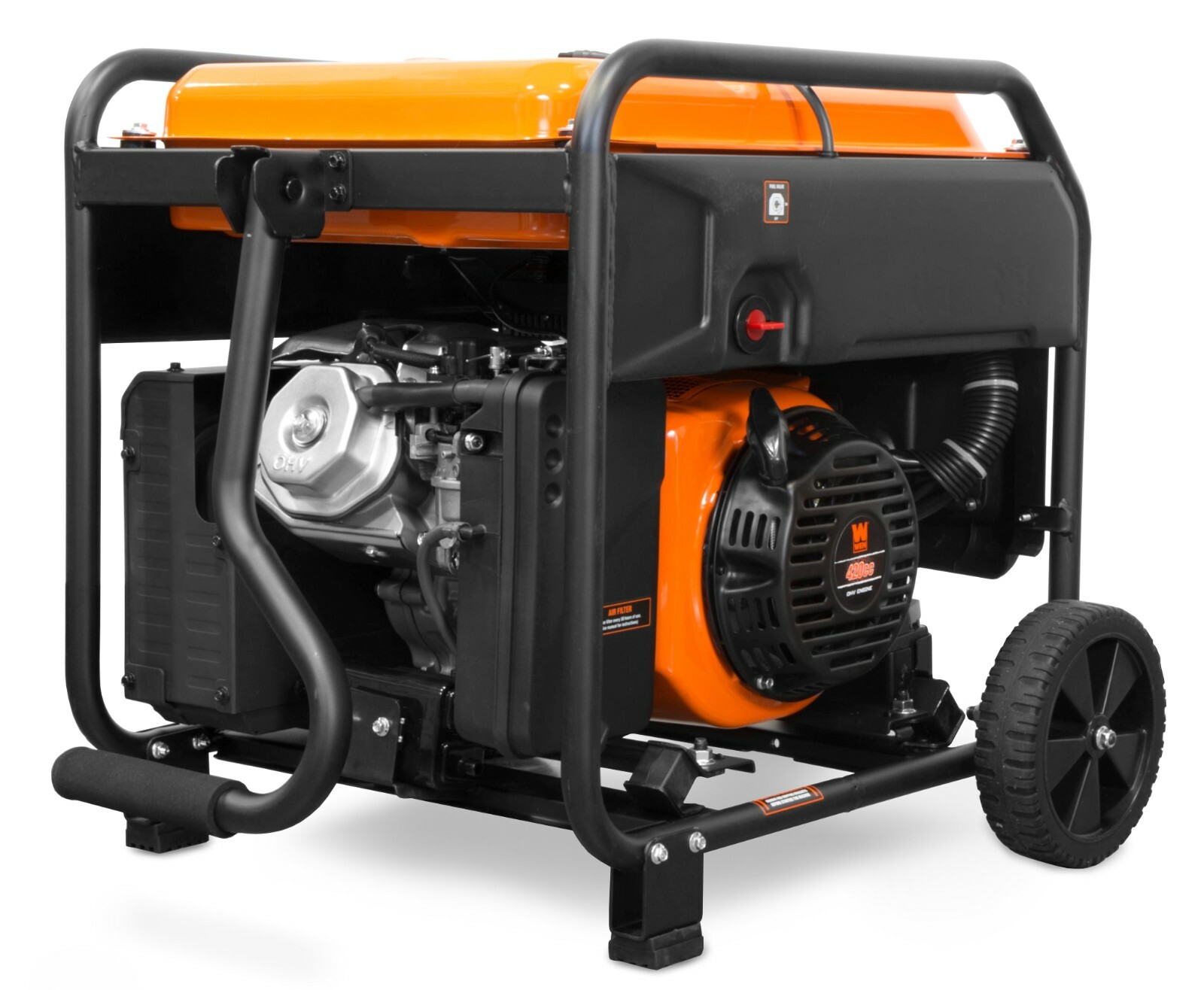 8750W RV/Transfer-Switch-Ready 120V/240V Open Frame Inverter Generator/CO Sensor