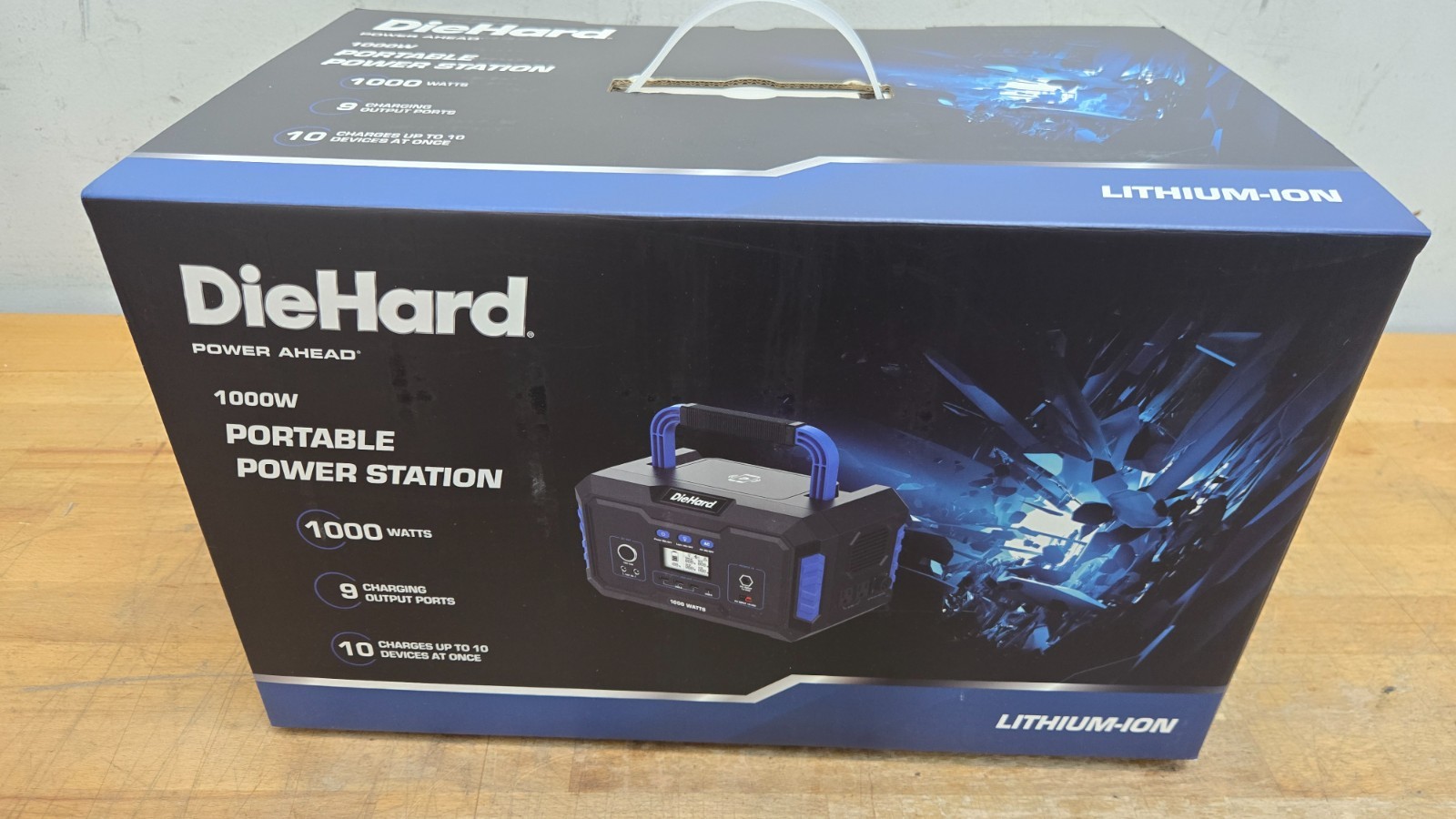 DieHard DH-20003-01, 1000W Portable Power Station Mobile Power Supply