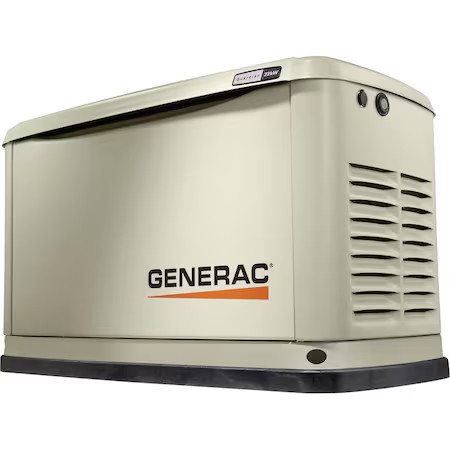 Generac 7042 Automatic Standby Generator, Guardian Series, 22Kw Lp/19Kw Ng, Air
