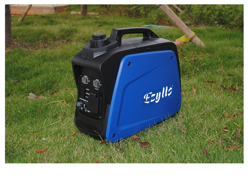 220V Portable Silent Camping Gasoline Power Inverter Generator Set 800W Y