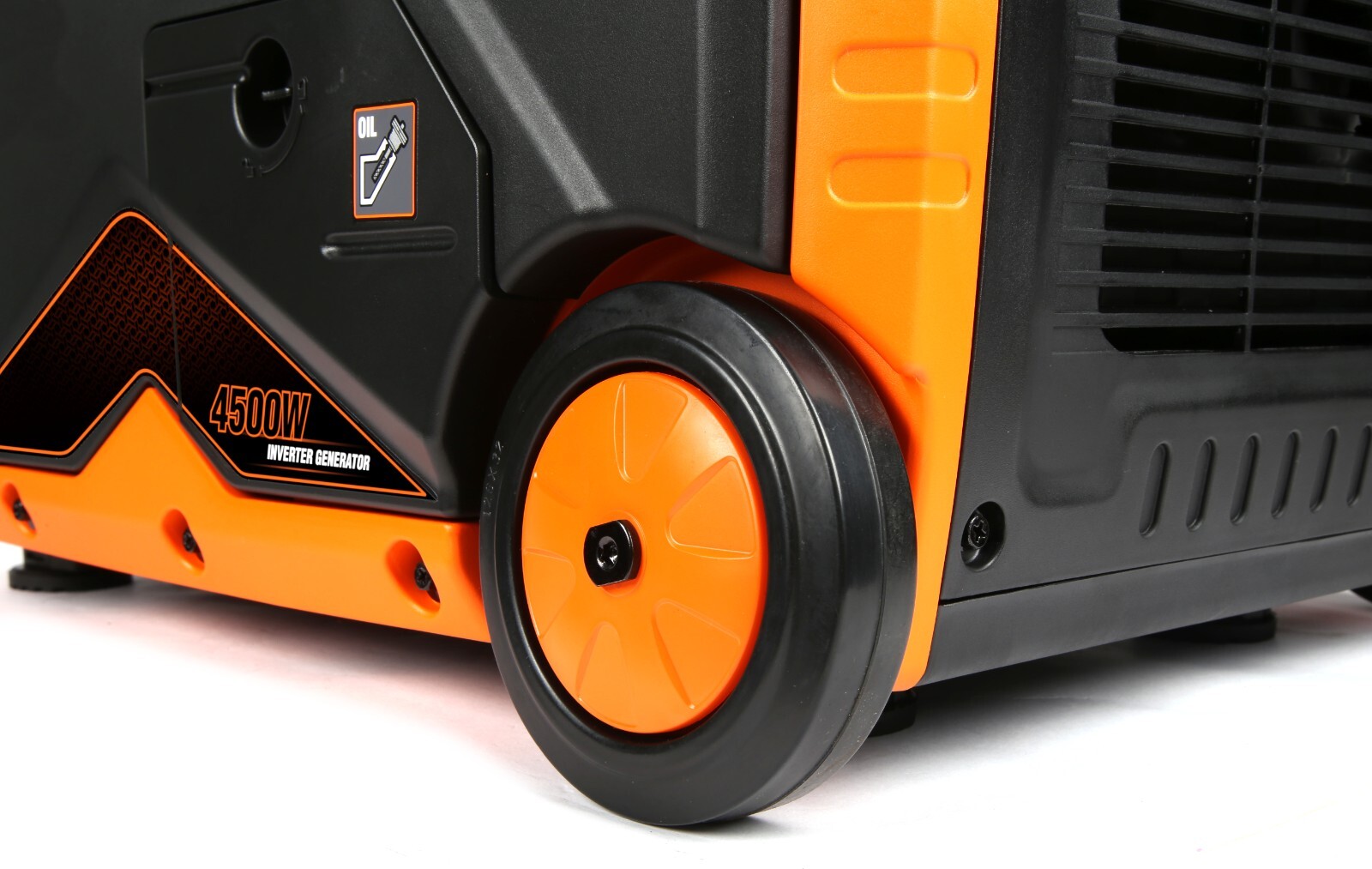 4500W Remote Electric Start Dual Fuel RV-Ready Portable Inverter Generator/CO