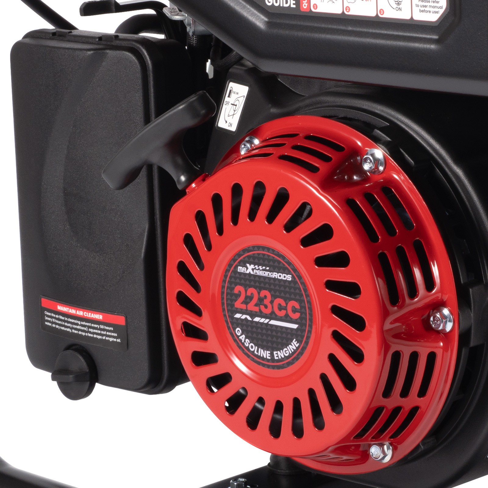 4800W Gas Generator Pure Sine Wave Inverter Technology Eco Mode Parallel Ready