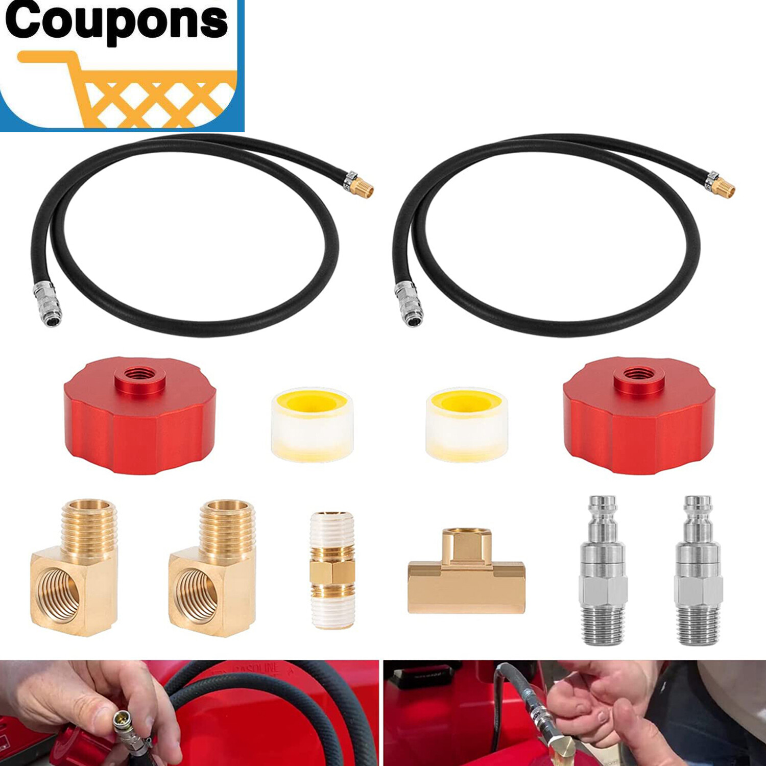 HND1.2CD Dual System Extended Run Generator Fuel Kit For Honda EU1000i EU2200i
