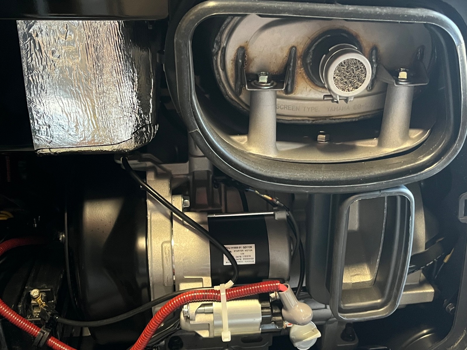 4500W Yamaha EF4500iSE Generator Demo Fuel Efficient