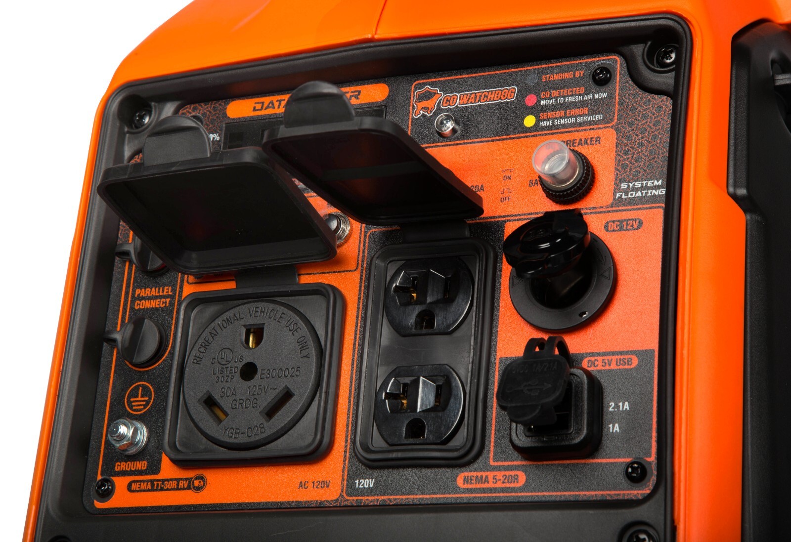 WEN DF360iX Quiet and Lightweight 3600W Dual Fuel RV-Ready Inverter Generator