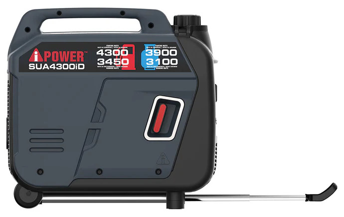 A-iPower SUA4300iD Dual Fuel Inverter Generator