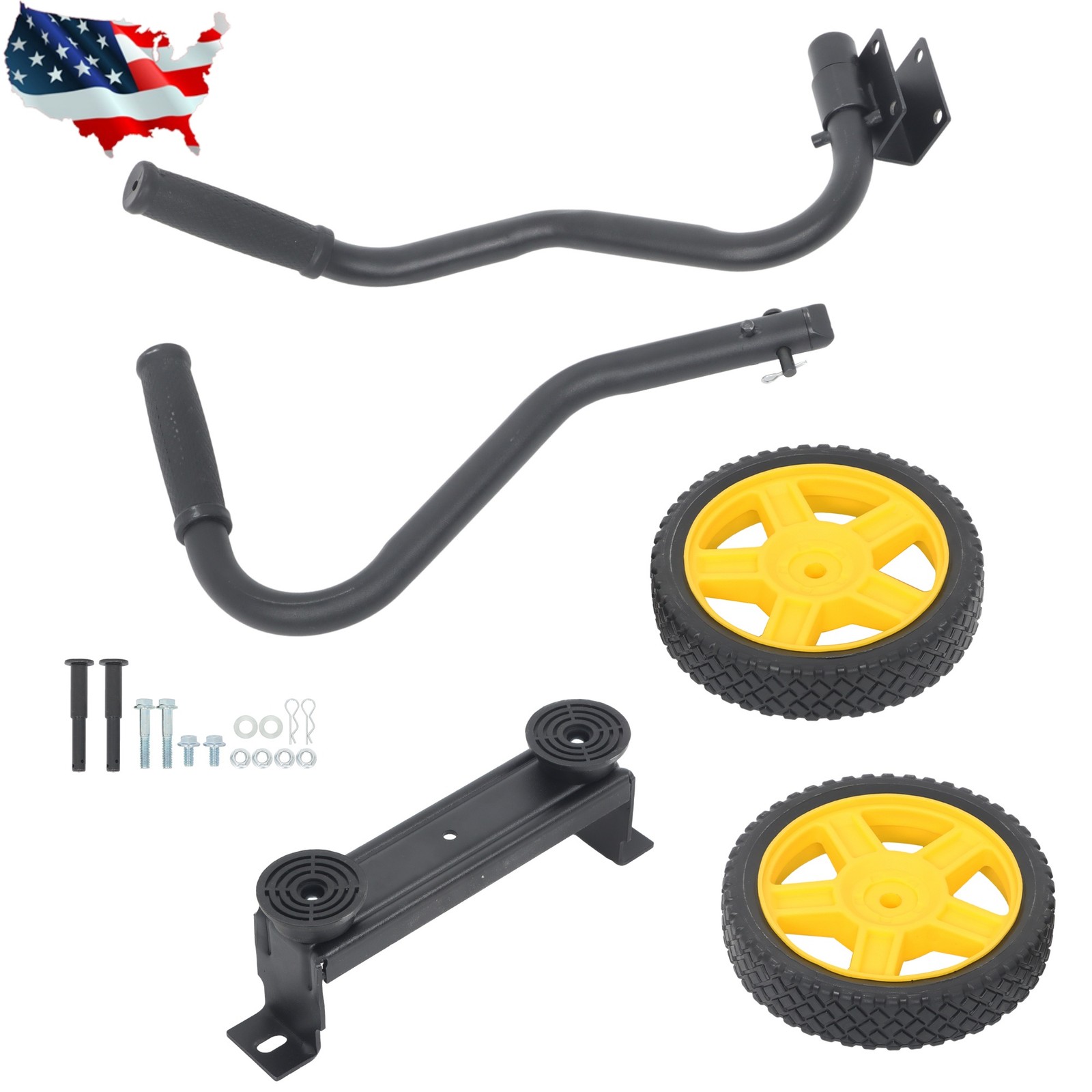 For Champion Power Equipment Generator Wheel Kit Folding Handle Tires 40065