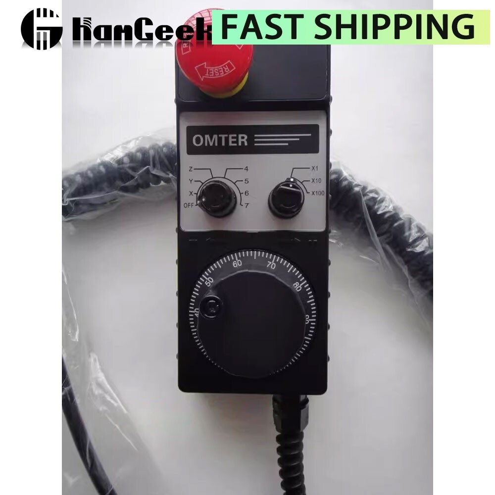 5L 7Axis MPG Universal Manual Pulse Generator CNC Handwheel 100PPR 5V