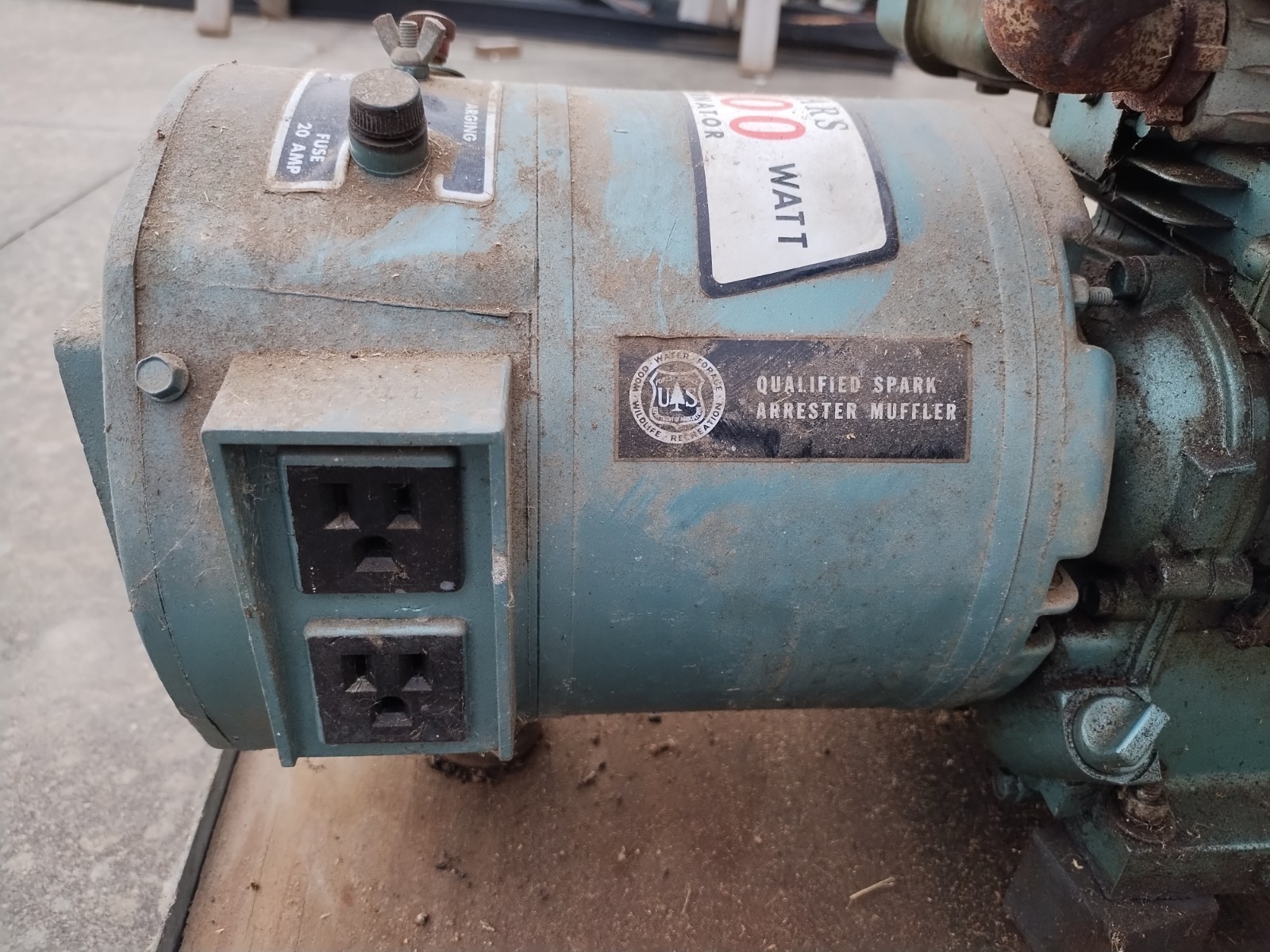 Vintage 1100watt Sears Generator