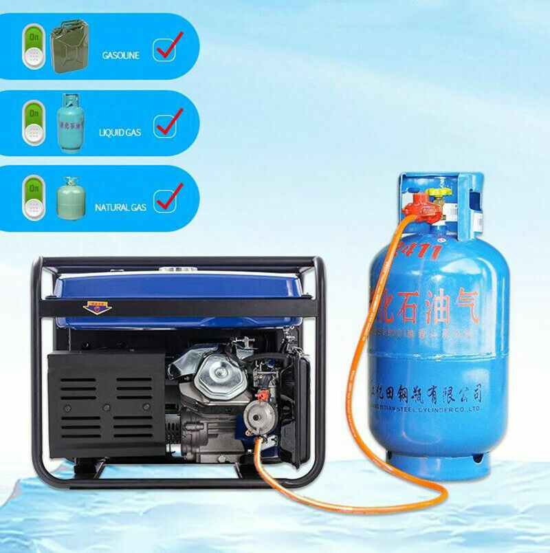 700W Portable silent gasoline generator Camping Inverter Generator Set 220V