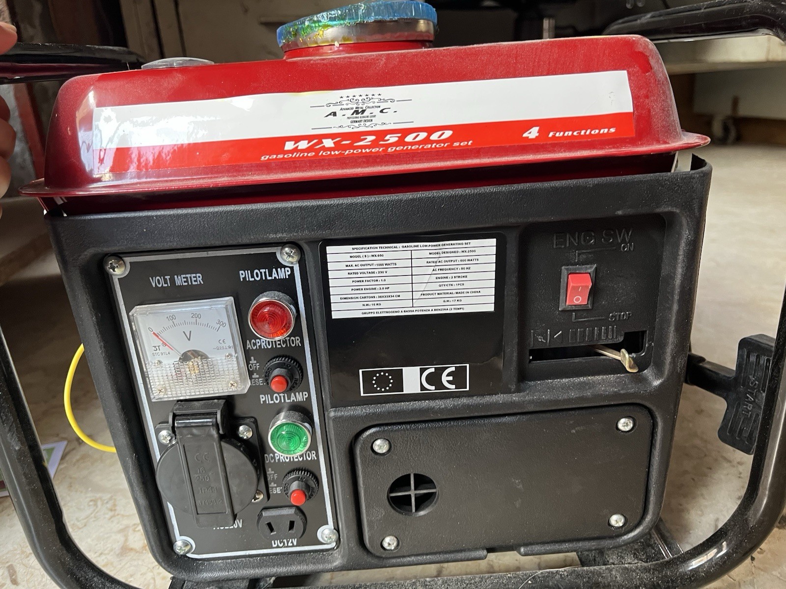 600w 2 Stroke Power Generator