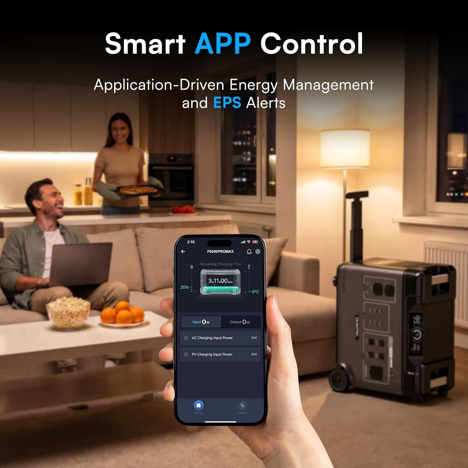 OUKITEL BP5000MAX Power Station 5120Wh 5000W Expand up to 19456Wh Huge Capacity