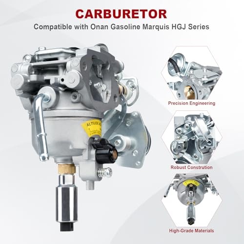 541-0765 Carburetor for Onan 5500 7000 Marquis Gold Generator HGJAA HGJAB