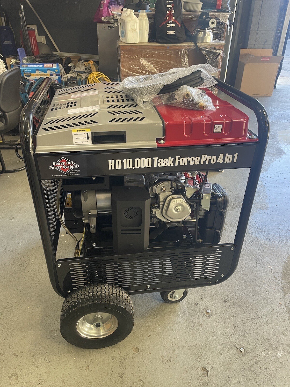 Honda 10,000 watt 4 in 1 Generator/Compressor/Power Washer/DC Charger