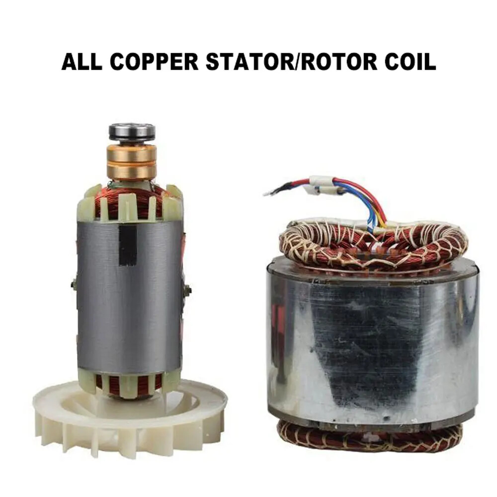 2KW Small Household Pulley AC 220V Generator 50HZ Pure Copper Motor New