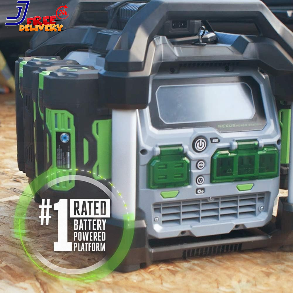 EGO POWER+ Portable Power Station 3000W Battery Powered Inverter Generator