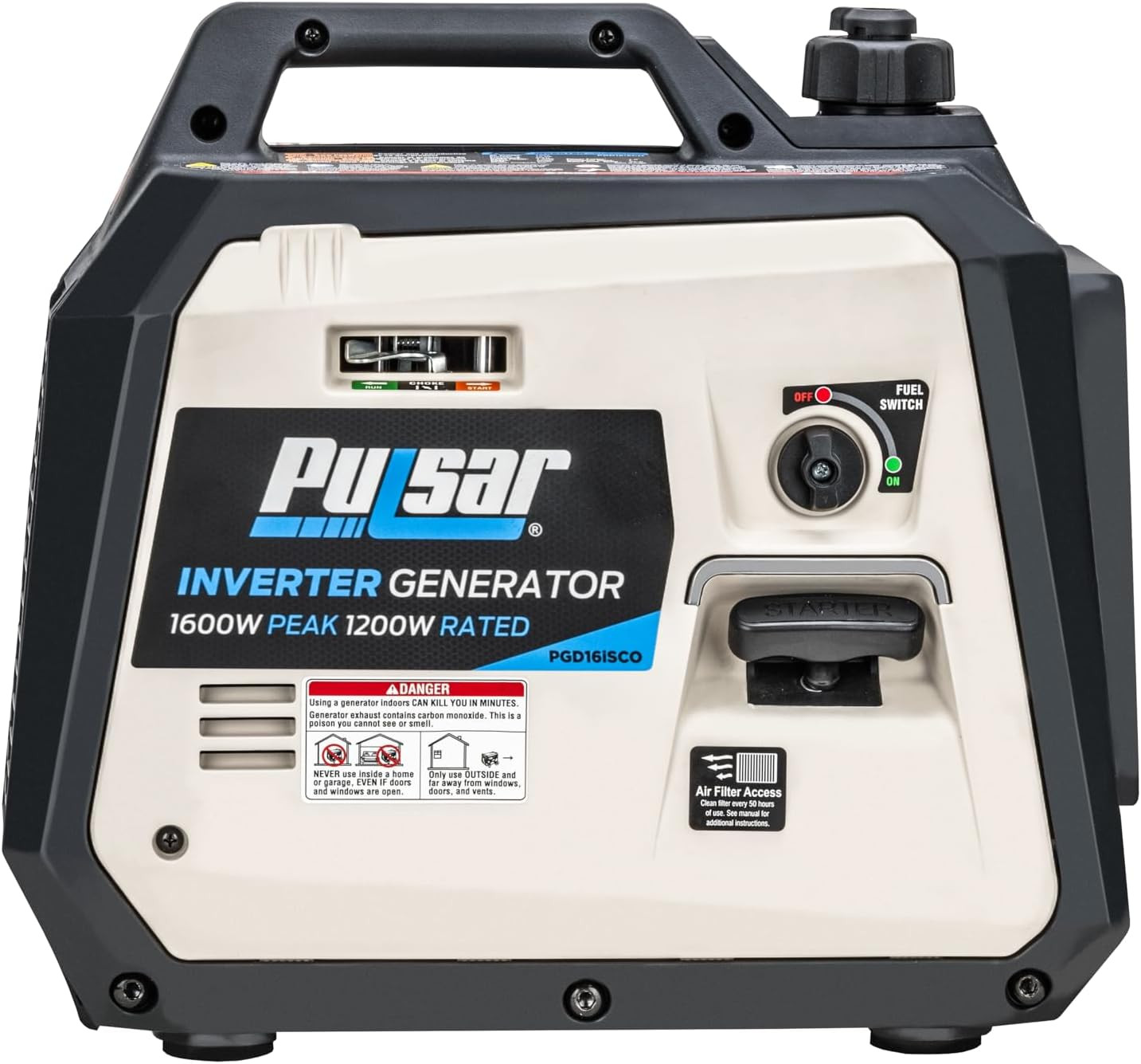 PGD16ISCO 1600W Portable Gas Inverter Generator – Ultra Light & Quiet