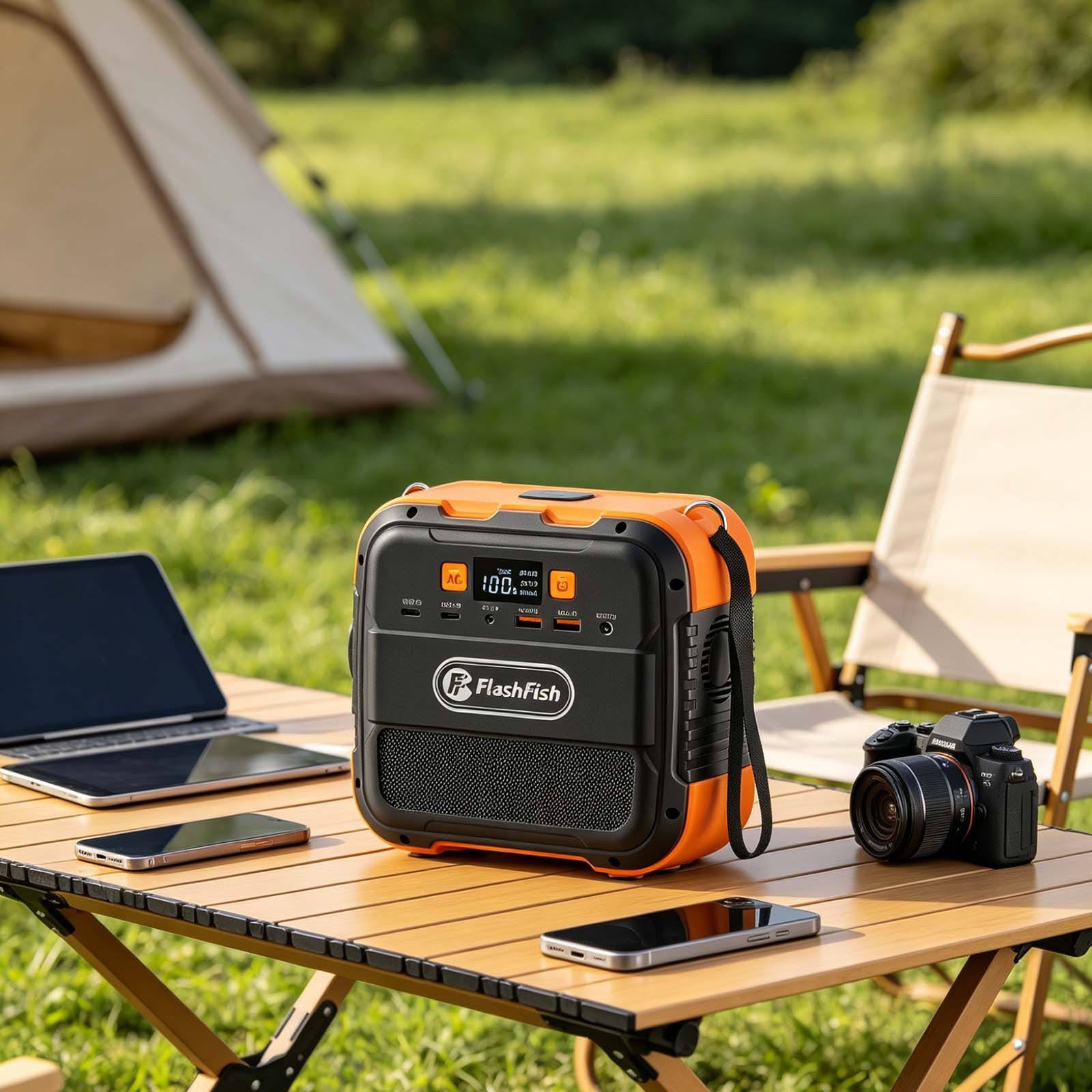 120W Portable Power Station 97Wh Small Backup Battery for Camping Power Outage