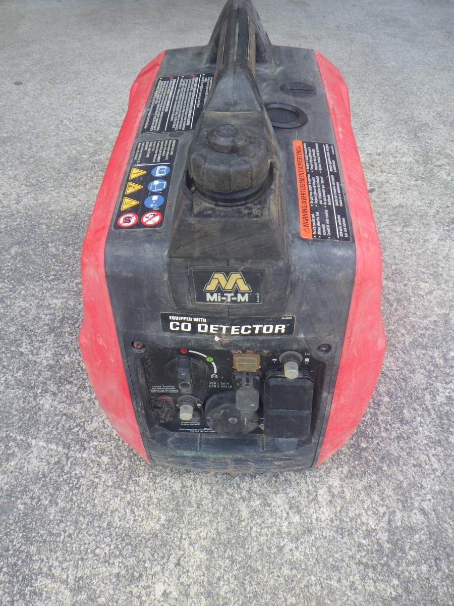 MI-T-M Invertor Generator Model Gen-2000-IMMO Tested to be working (TDY030462)