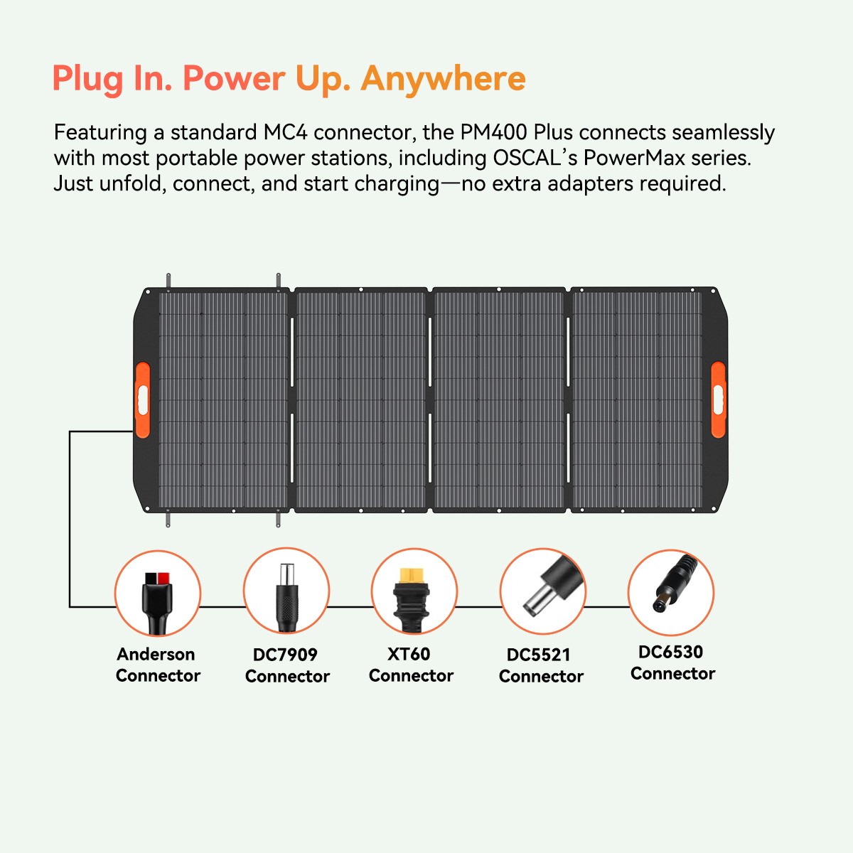 Blackview OSCAL PowerMax 3600W Portable Power Station 3600Wh + 400W Solar Panel