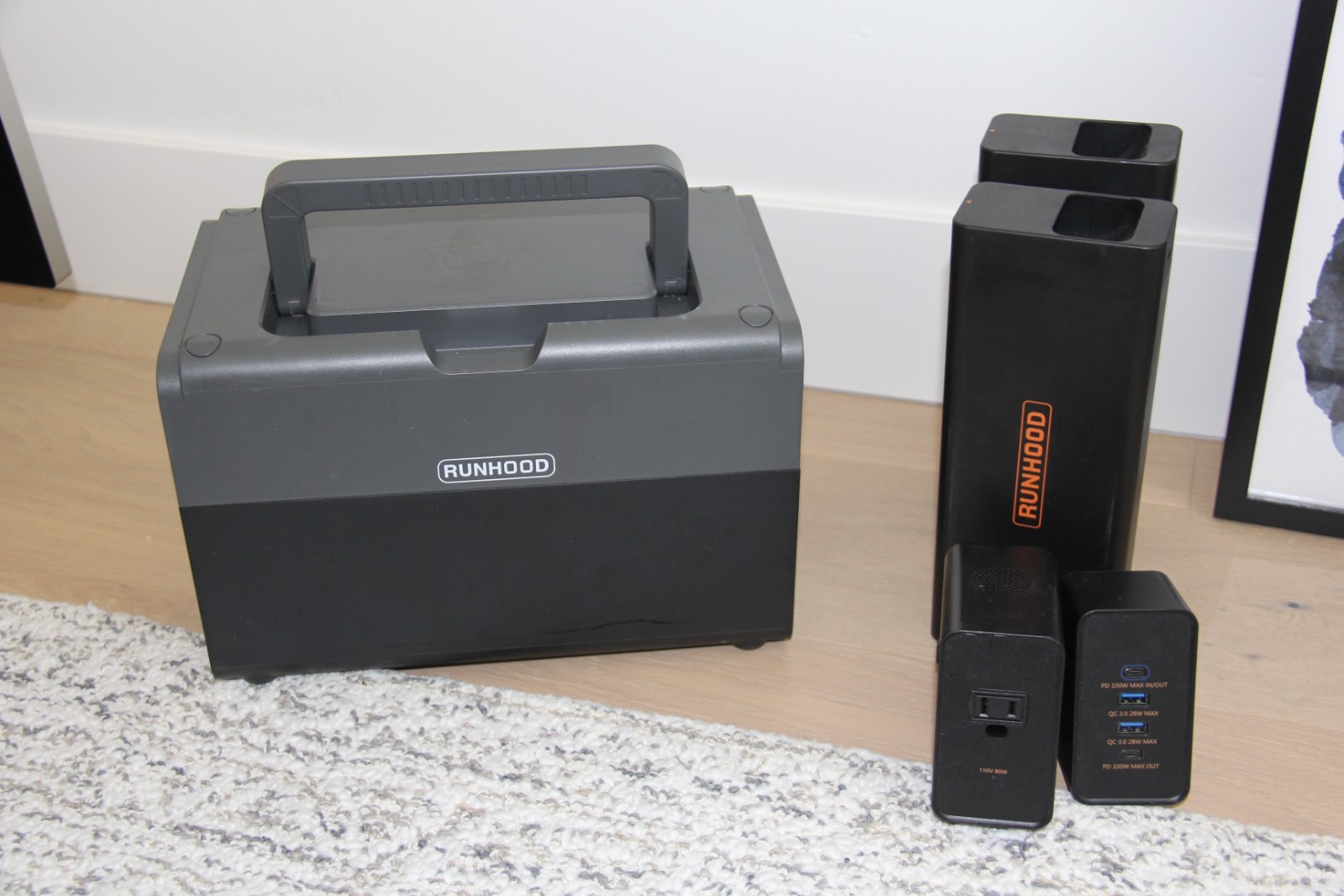 Portable Power Station Rallye 1200 Plus, 1296Wh Swappable Replaceable Batteries