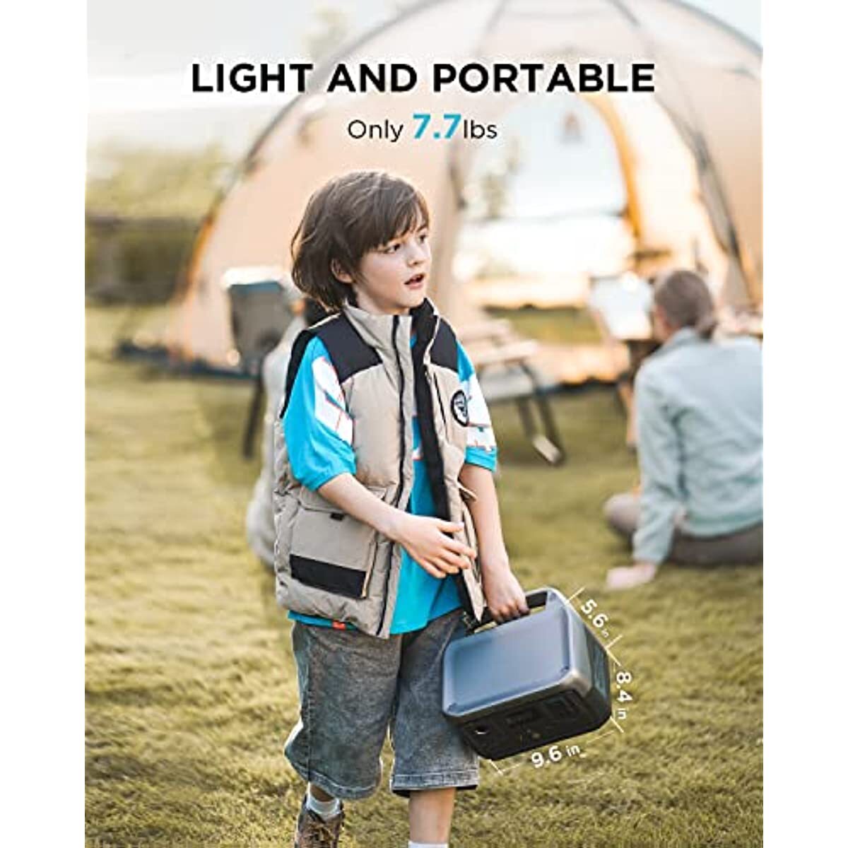 Portable Power Station 2256Wh LiFePO4 Battery/1 Hour Fast Charging Camping RV US