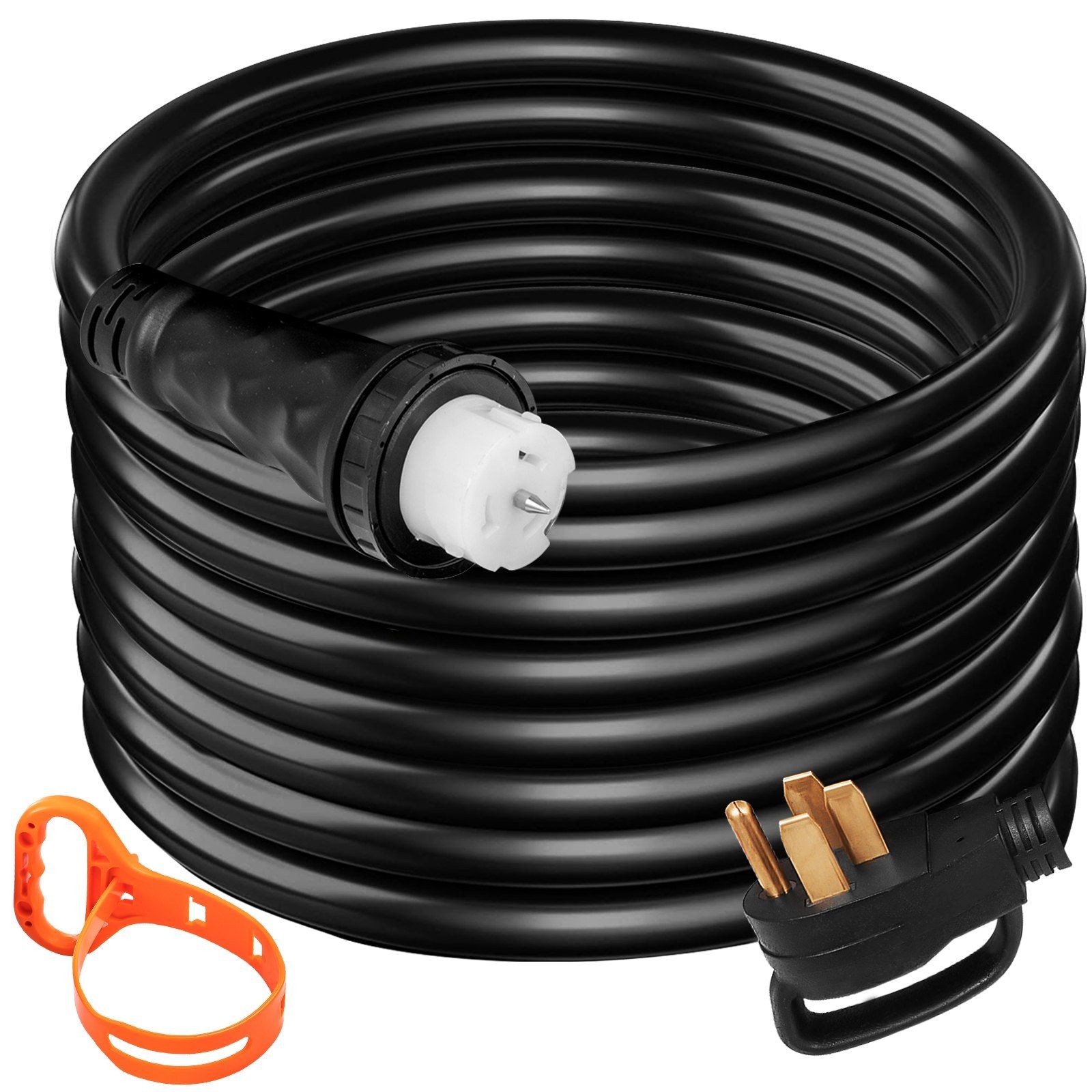 15ft 6/3+8/1 STW 50A N14-50P to SS2-50R&CS6364 Twist Lock Extension Cord