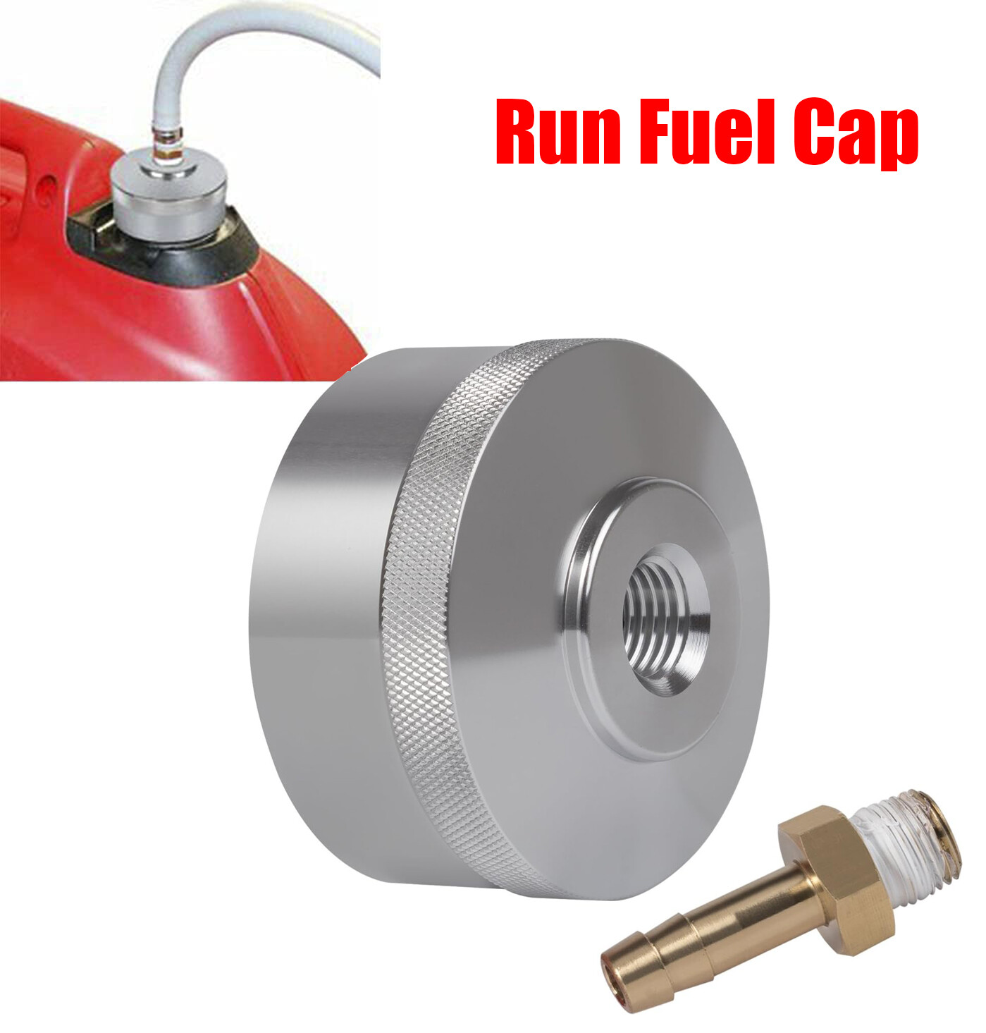 Generator Extended Run Fuel Cap with Brass Hose for Yamaha EF2000is, EF1000is