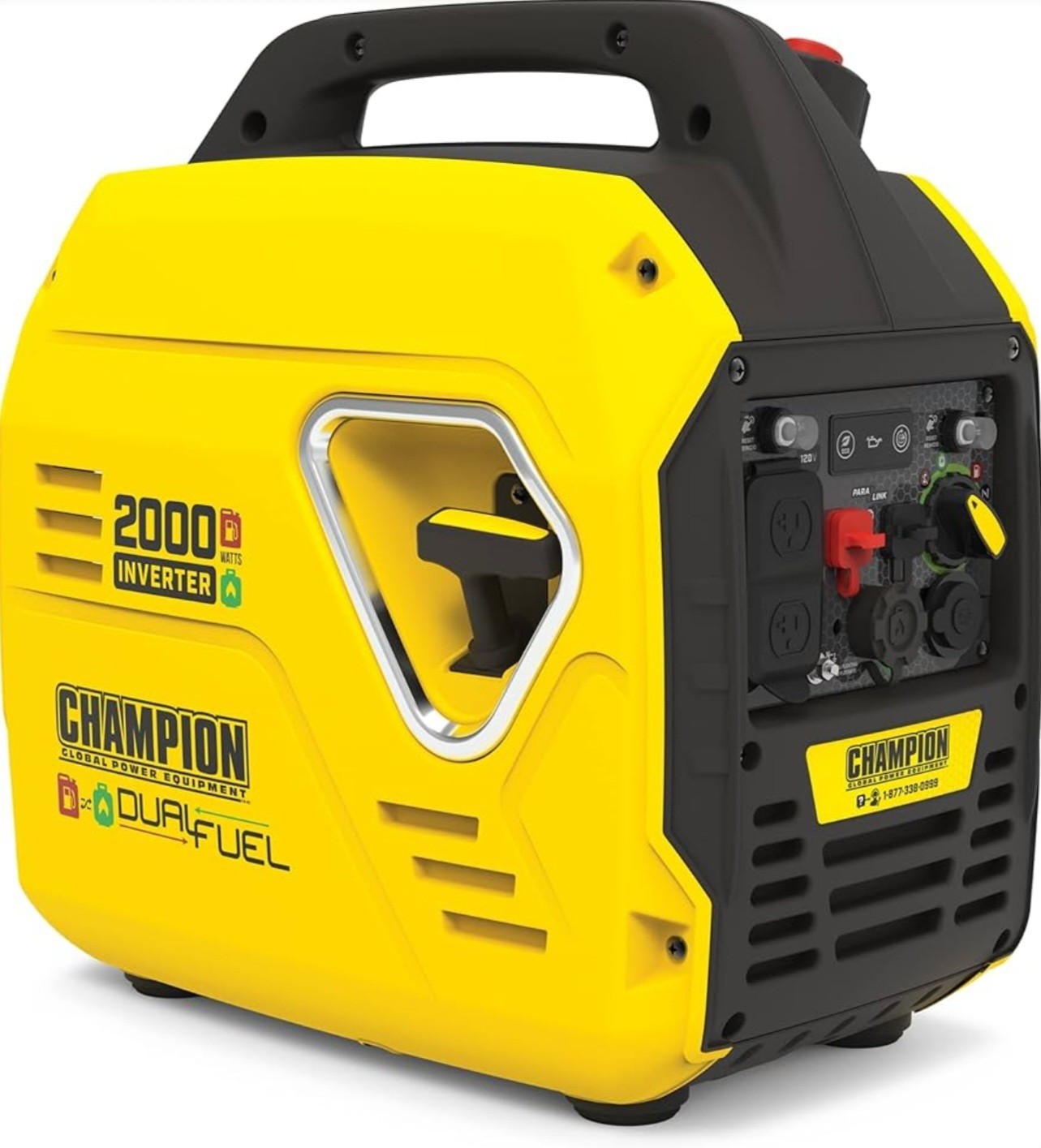 Champion Power Equipment 100900 – 2000 Watt Dual Fuel Inverter Generator
