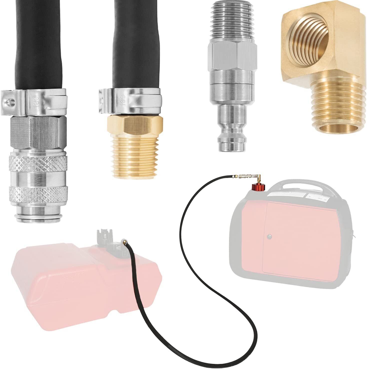 HND1.2CS I Single System Clam Kit Extended Run For Honda EU1000i,2000i Generator