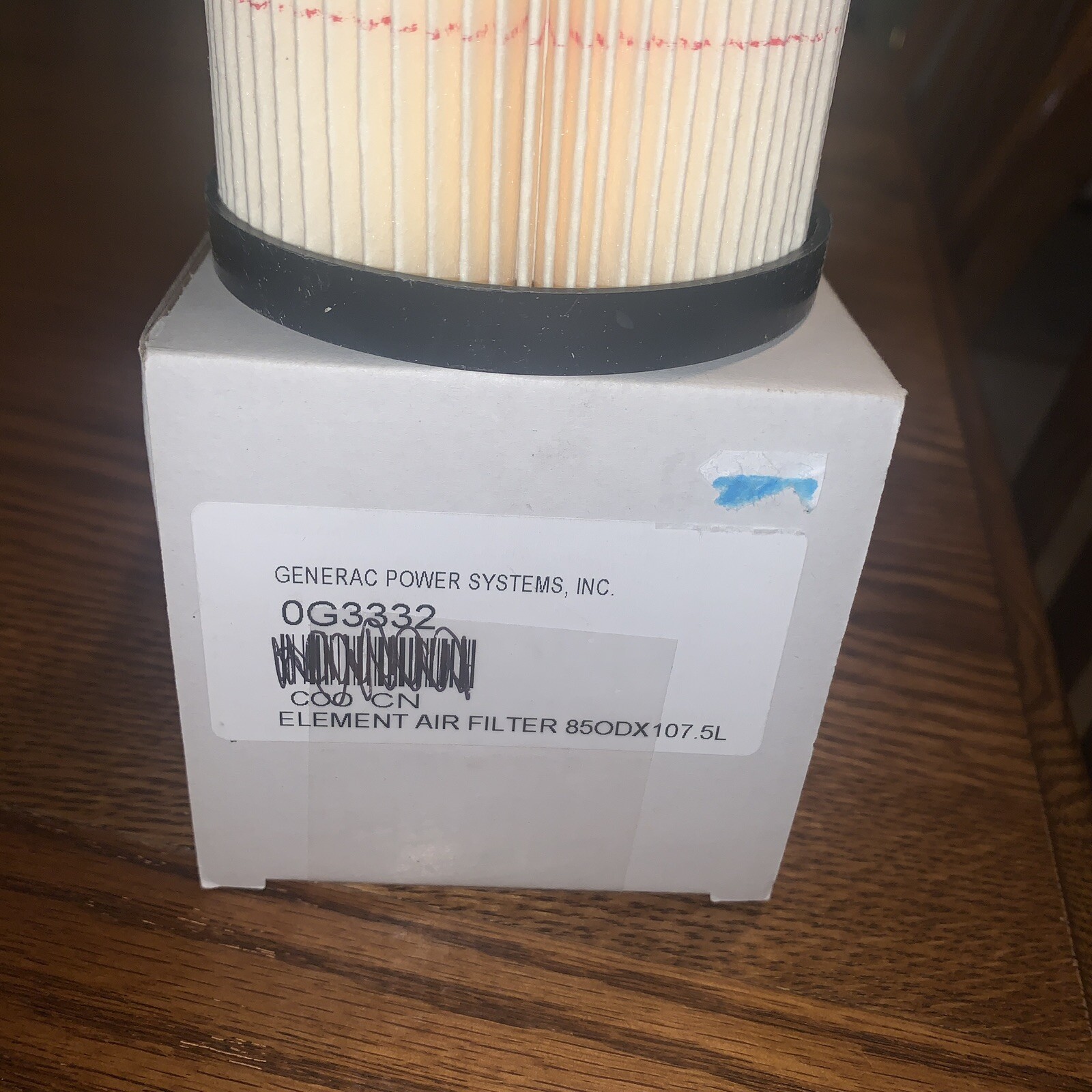 Generac 0G3332 Air Filter Element
