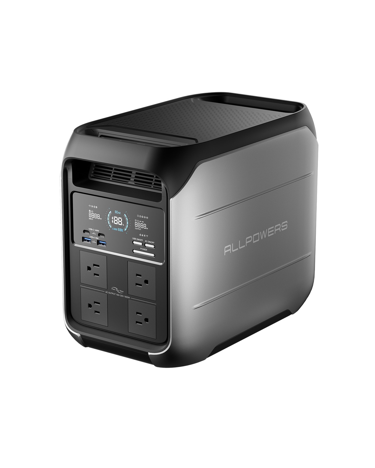 ALLPOWERS P1800 1024Wh 1800W Portable Power Station Solar Generator LFP Battery