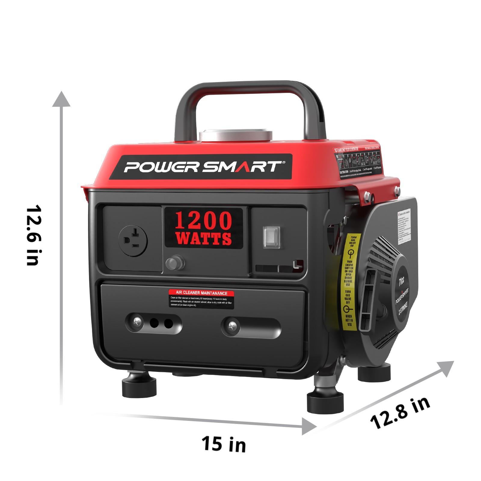 1200W Portable Generator, Small Generator for Camping Outdoor, Ultralight
