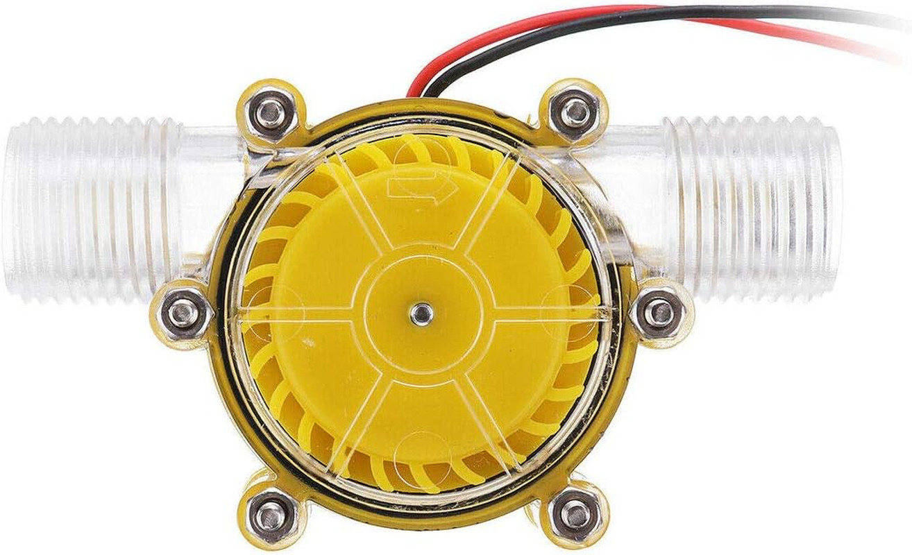 Hydroelectric Micro Hydro Generator 1/2 Inch Portable Water Flow Generator Charg