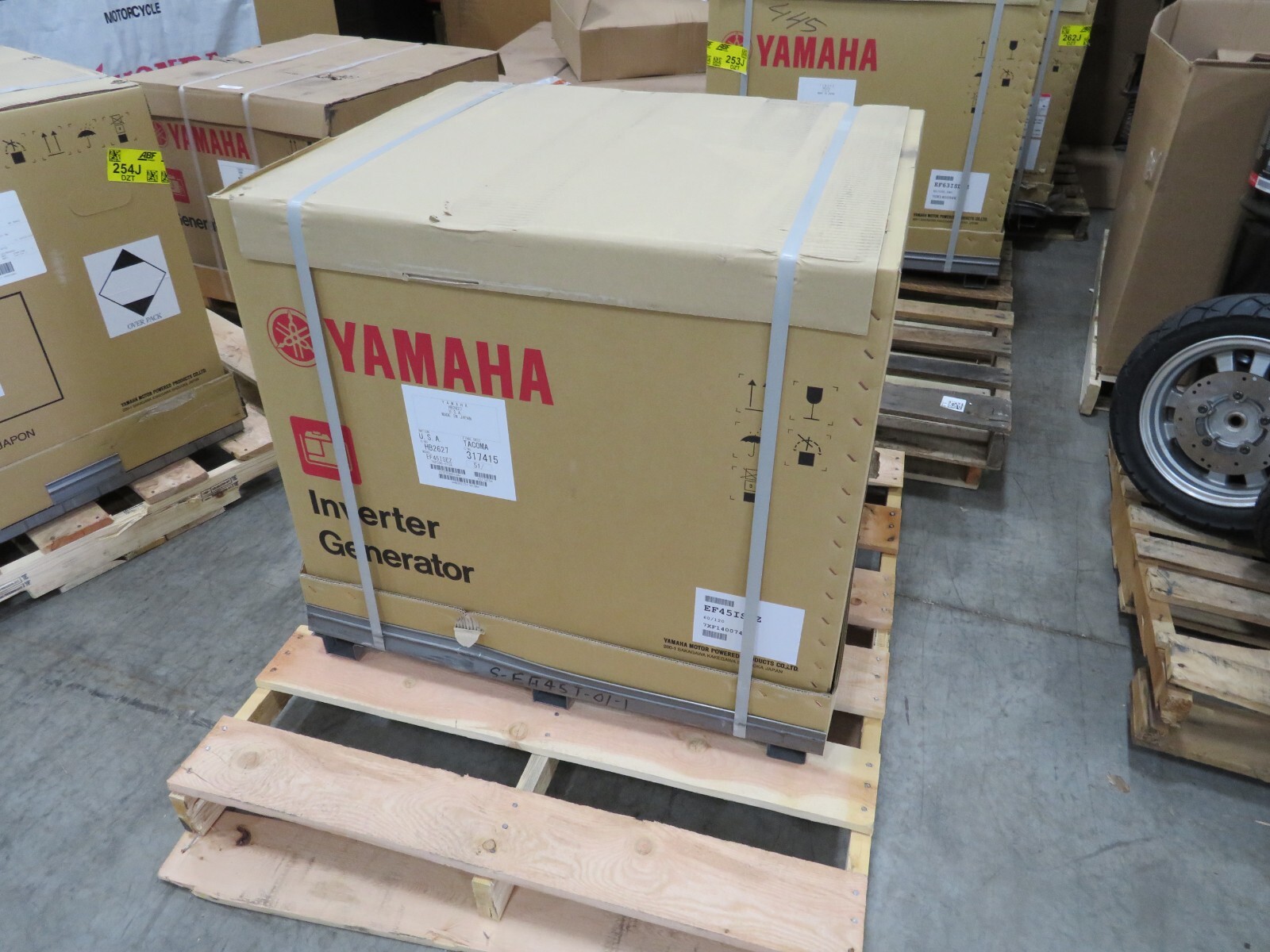 2022 Yamaha EF4500iSE Inverter Generator EF45ISEZ