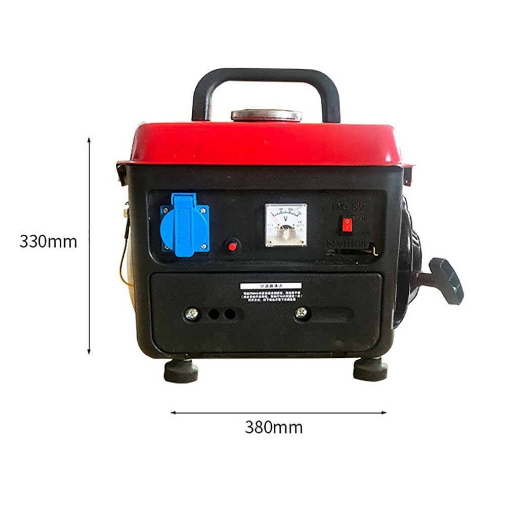 Small Gasoline Generator Home Mini Single-Phase Inverter Power Generator 650W