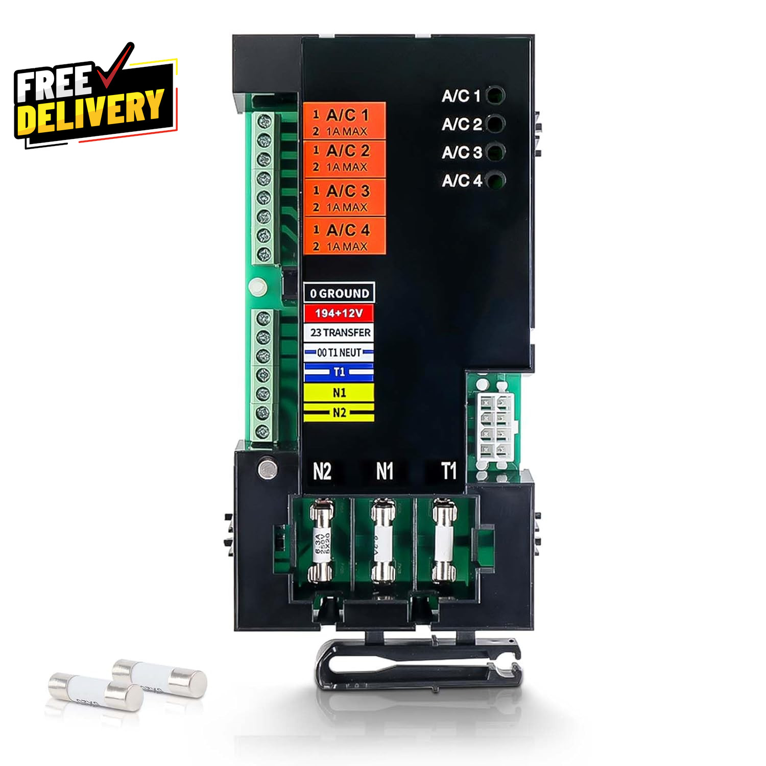 Smart AC Load Shed Module A0004499959 with Fuse for Generac ATS 100-200 Amp