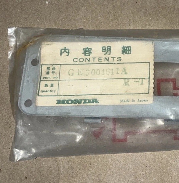 NOS HONDA E300 ED250 Generator Front Panel Part No. GE3004611A