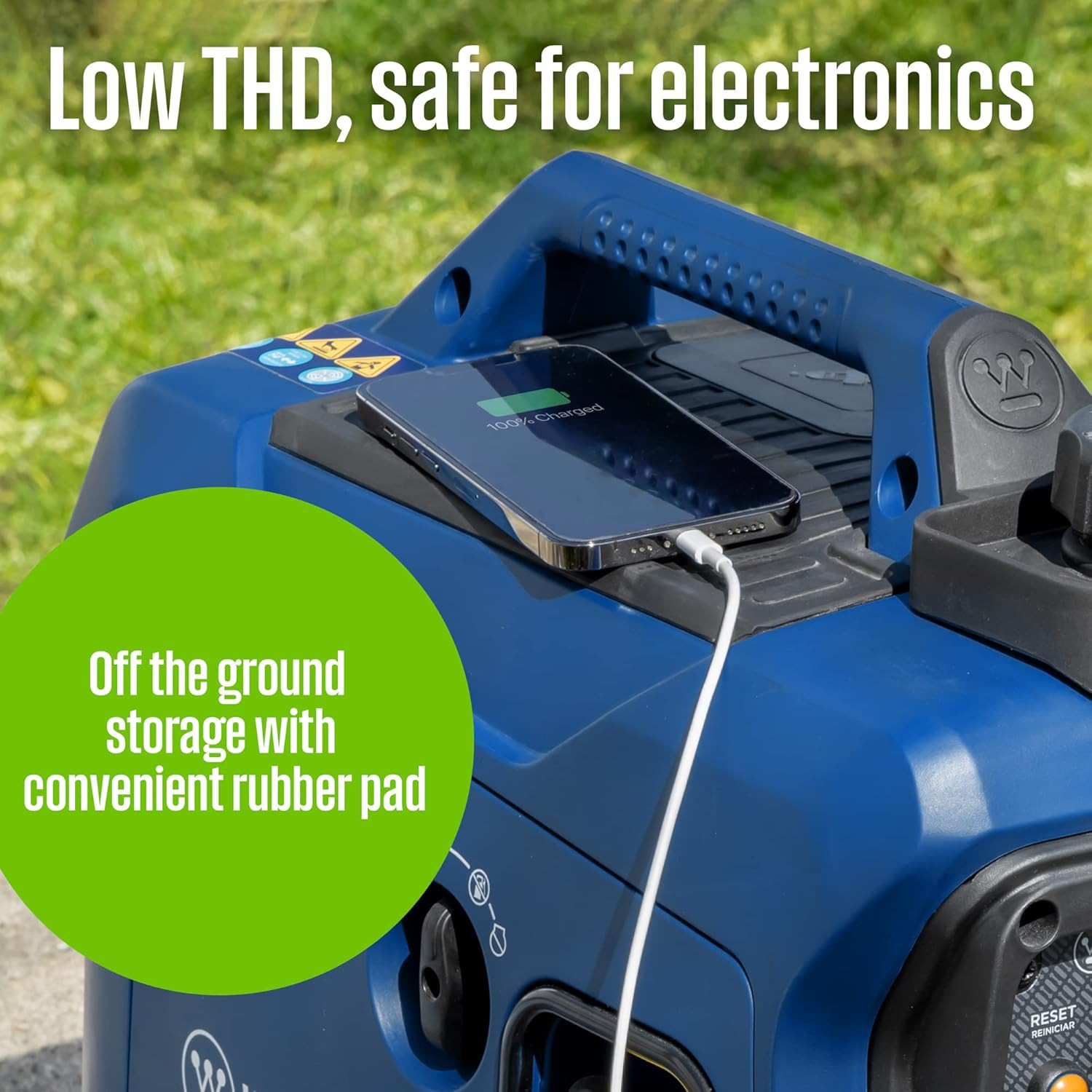 Westinghouse 1500 Peak Watt Super Quiet & Lightweight Portable Inverter Generato