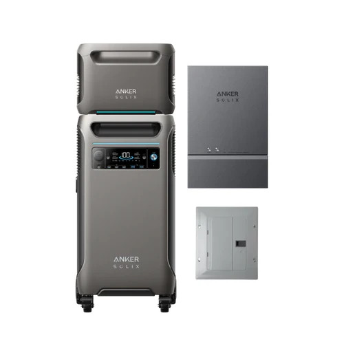 Anker SOLIX F3800 Plus with Expansion Battery, Home Power Panel & Sub Panel
